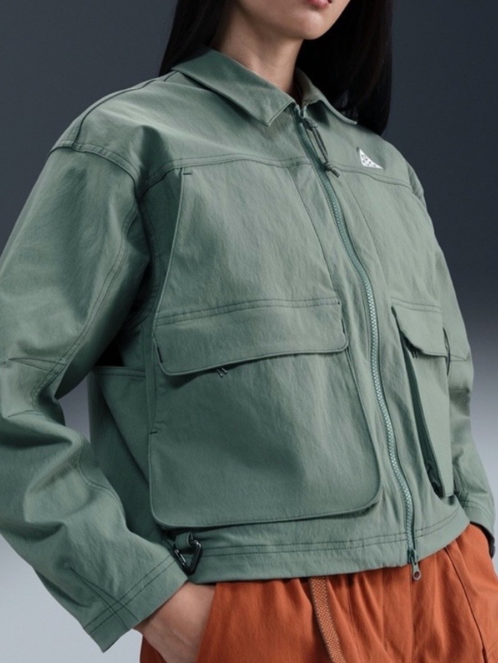 Nike ACG 'Smith Summit' Women's/Unisex UV Jacket Sage Green Size Med